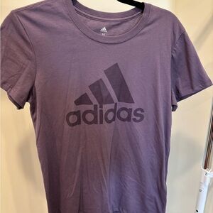adidas Golf Crewneck T-Shirt in Dusty Purple